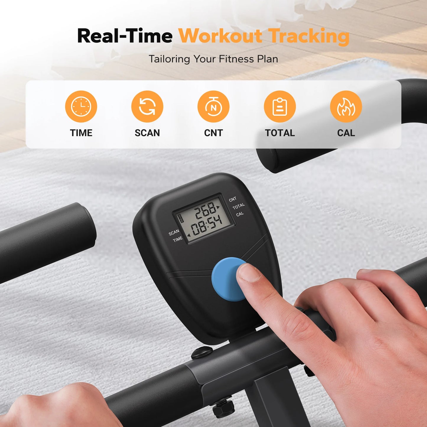 Squat Machine 2 in1 Squat Rowing Machine