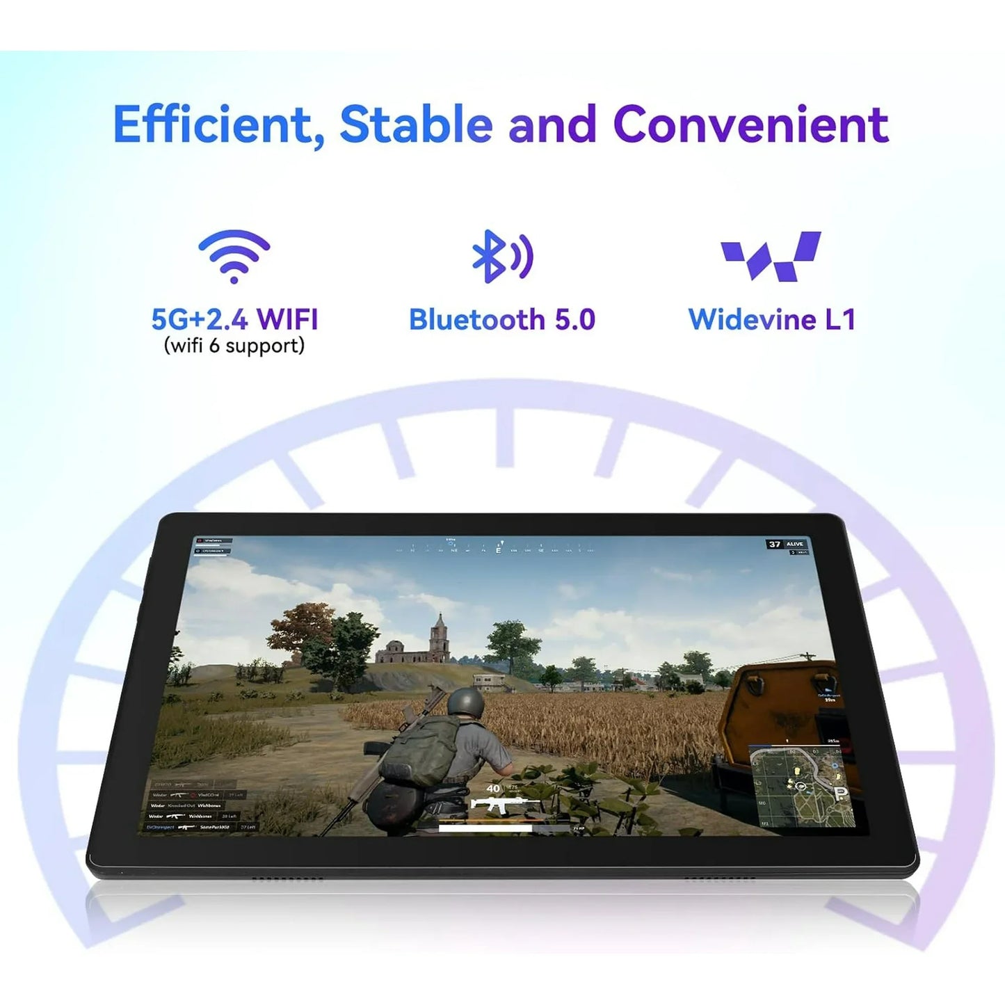 10 inch Tablet Android 14 Tablet, WiFi 6, Bluetooth