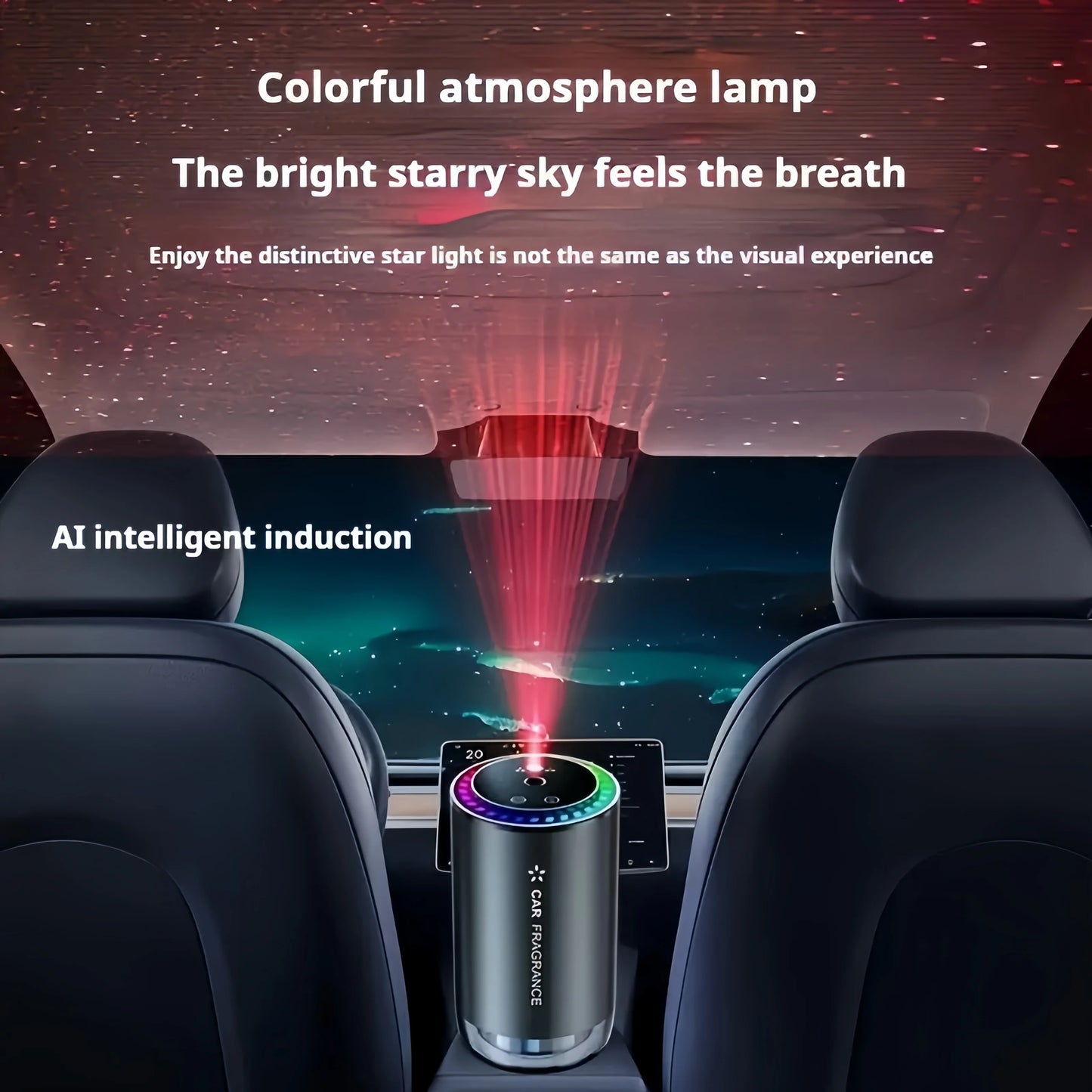 Smart Car Diffuser | Car Oil Diffuser with 1 Fragrance (