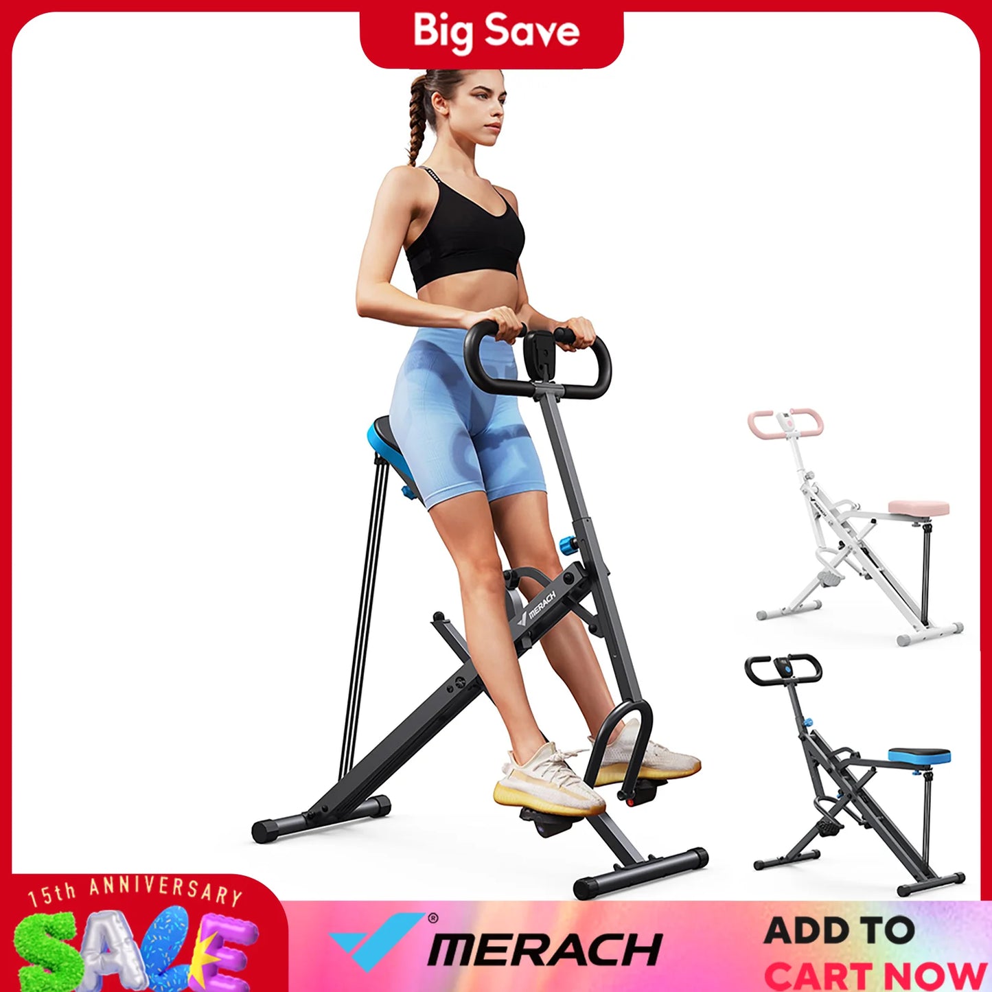 Squat Machine 2 in1 Squat Rowing Machine