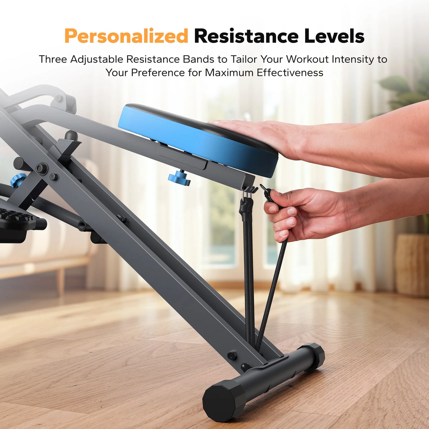 Squat Machine 2 in1 Squat Rowing Machine
