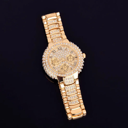 Hip Hop Men's Women Watch Small Dial Military