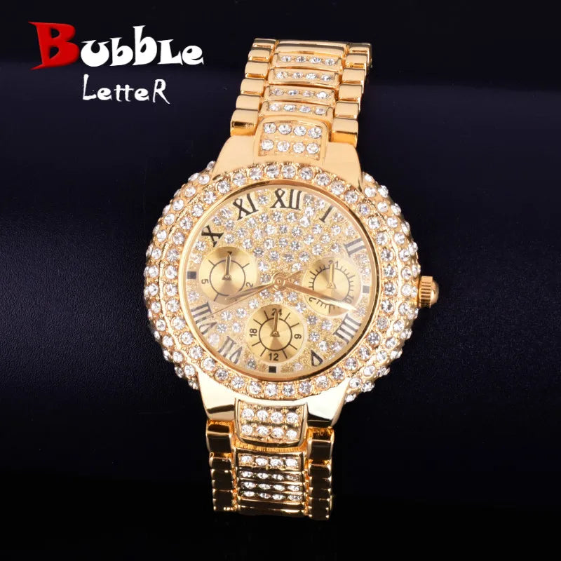 Hip Hop Men's Women Watch Small Dial Military