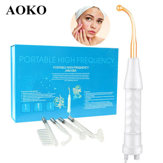 High Frequency Electrode Electrotherapy Device Anti Acne