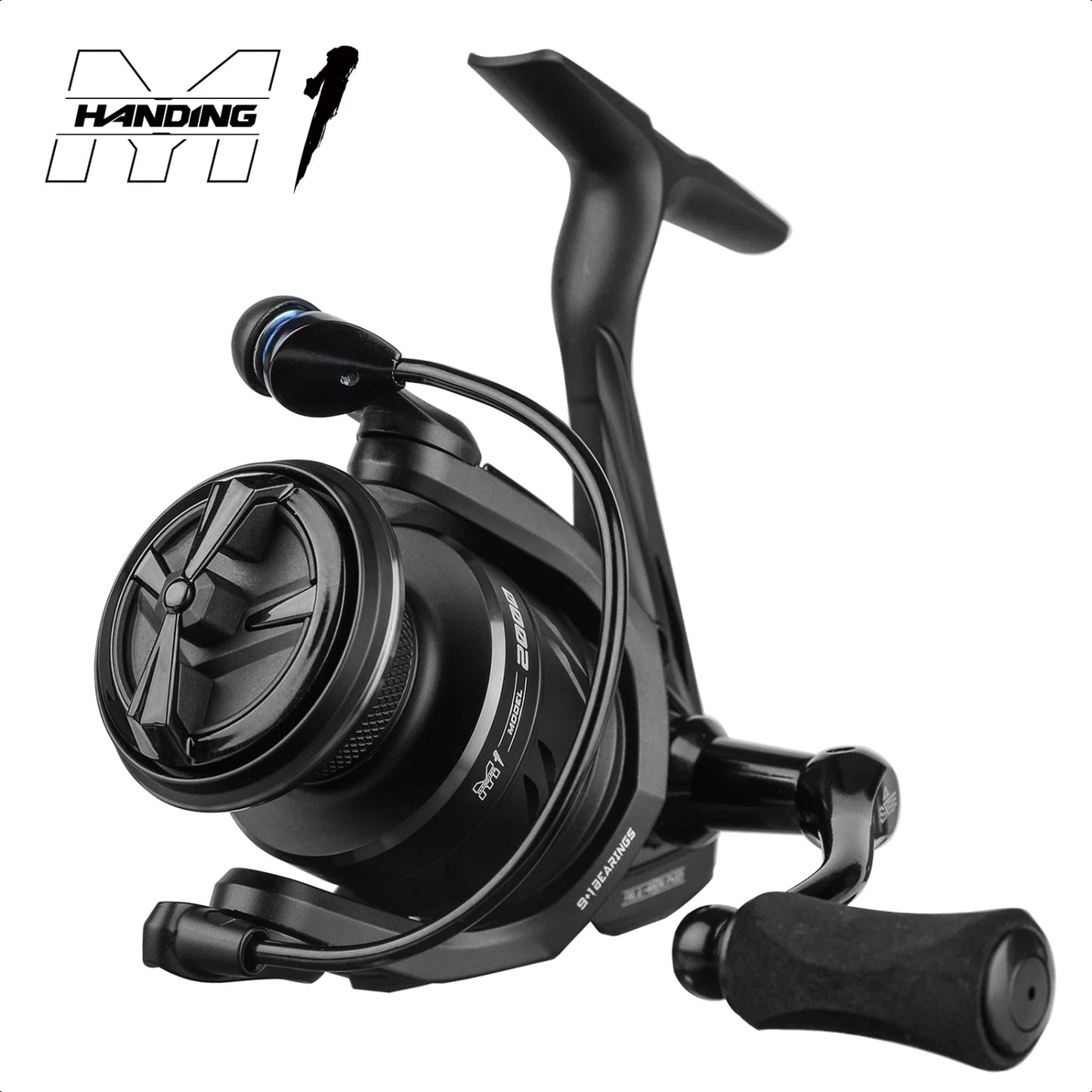 Spinning Reel  Max Drag Graphite Reel, 9 + 1 Ball Bearings,