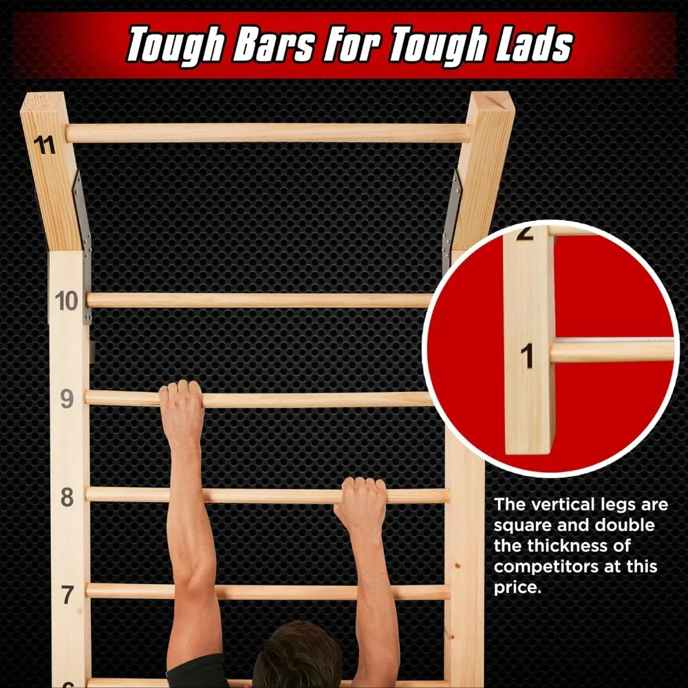 Therapy & Gymnastics Ladder w/ 11 Strategic Rods