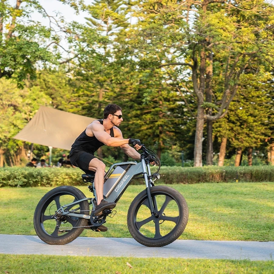 Electric Bike 26 Inch Fat tires Adult  Mountain