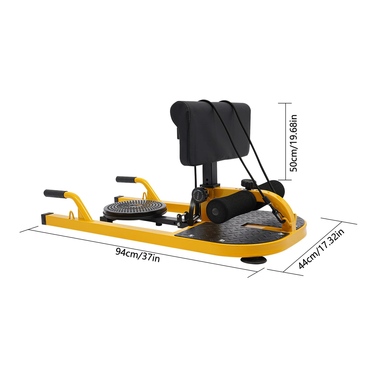 Deep Squat Machine: Adjustable Backrest and Leg Hook for All Fitness