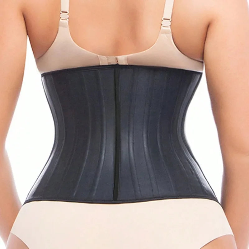 25 Steel Bones Latex Waist Trainer Body Shaper