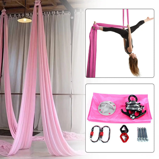 Silk Yoga Swing Hammock  Anti-Gravity Pilates