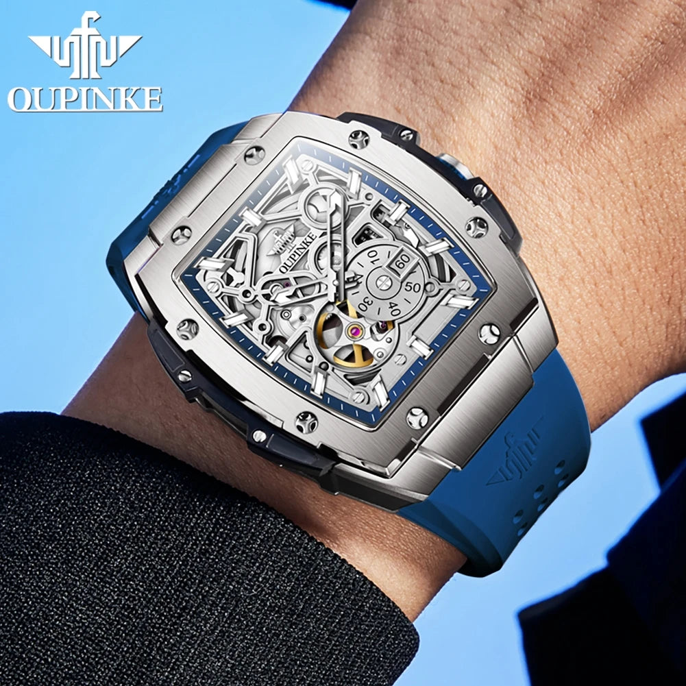 Brand Original Automatic Wrist Watch Men High-end Luxury Hollow Out