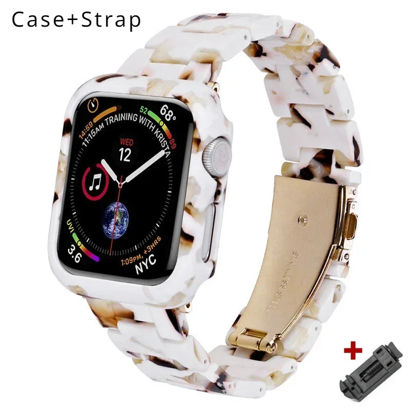 Resin Band for Apple Watch SCover Transparent