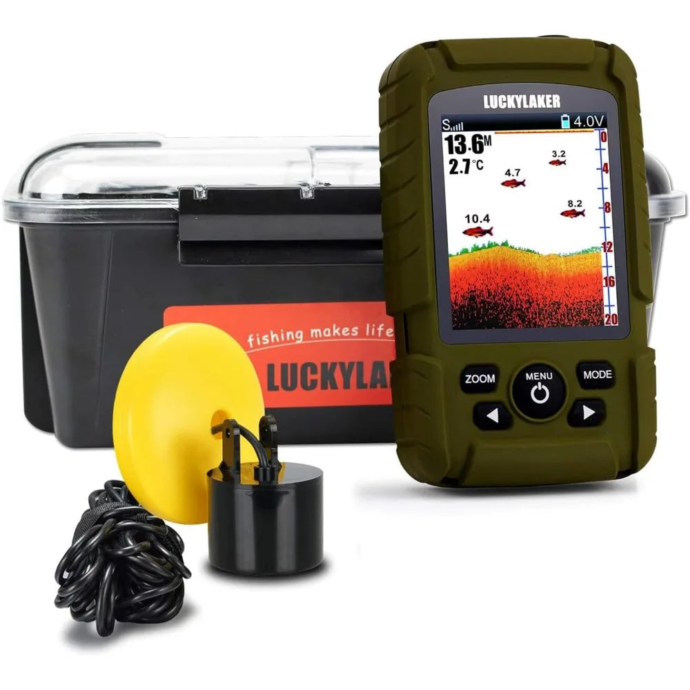 Water Depth Fish Finders Waterproof Portable