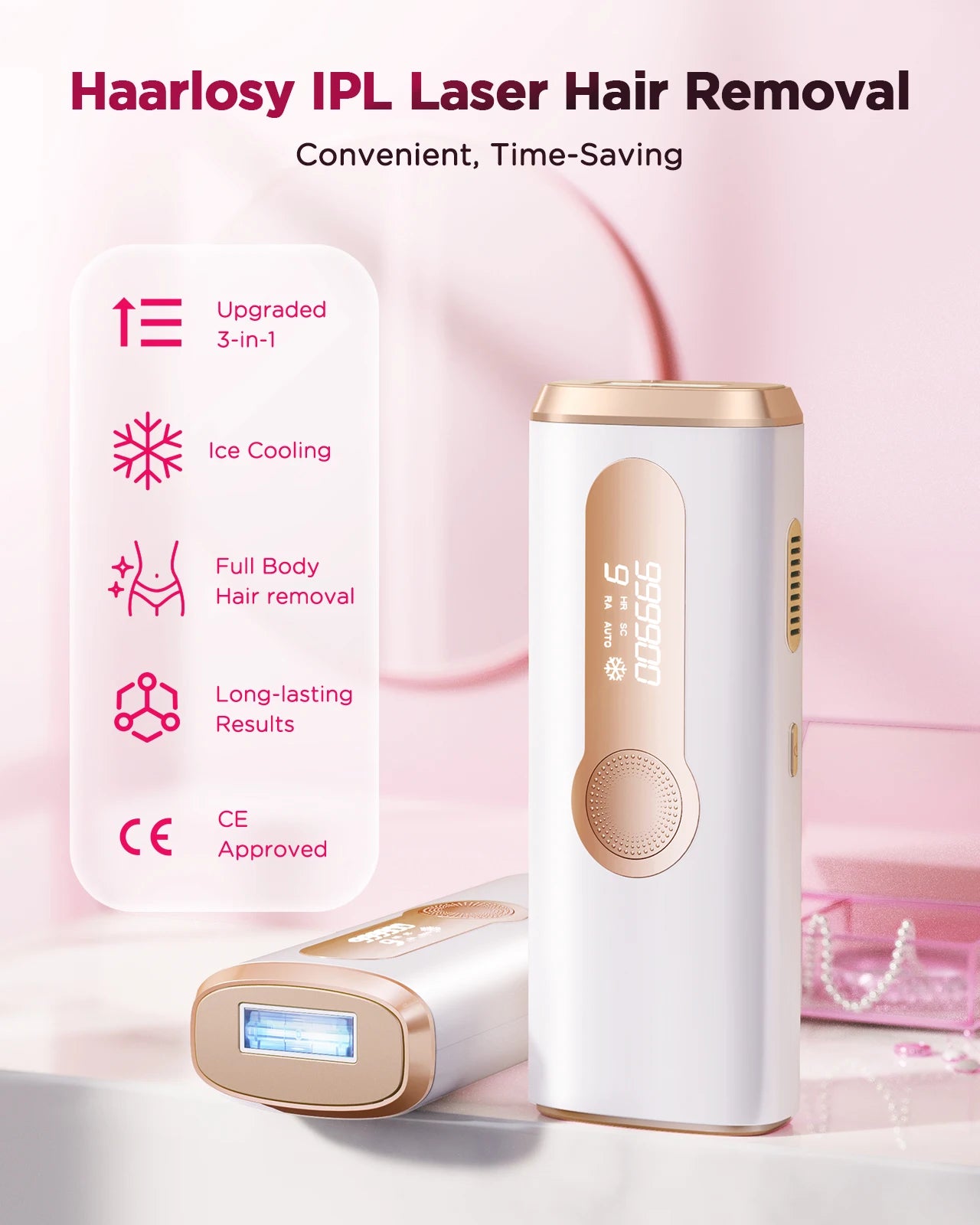 Flash Laser Epilator Hair Removal For Men and Women