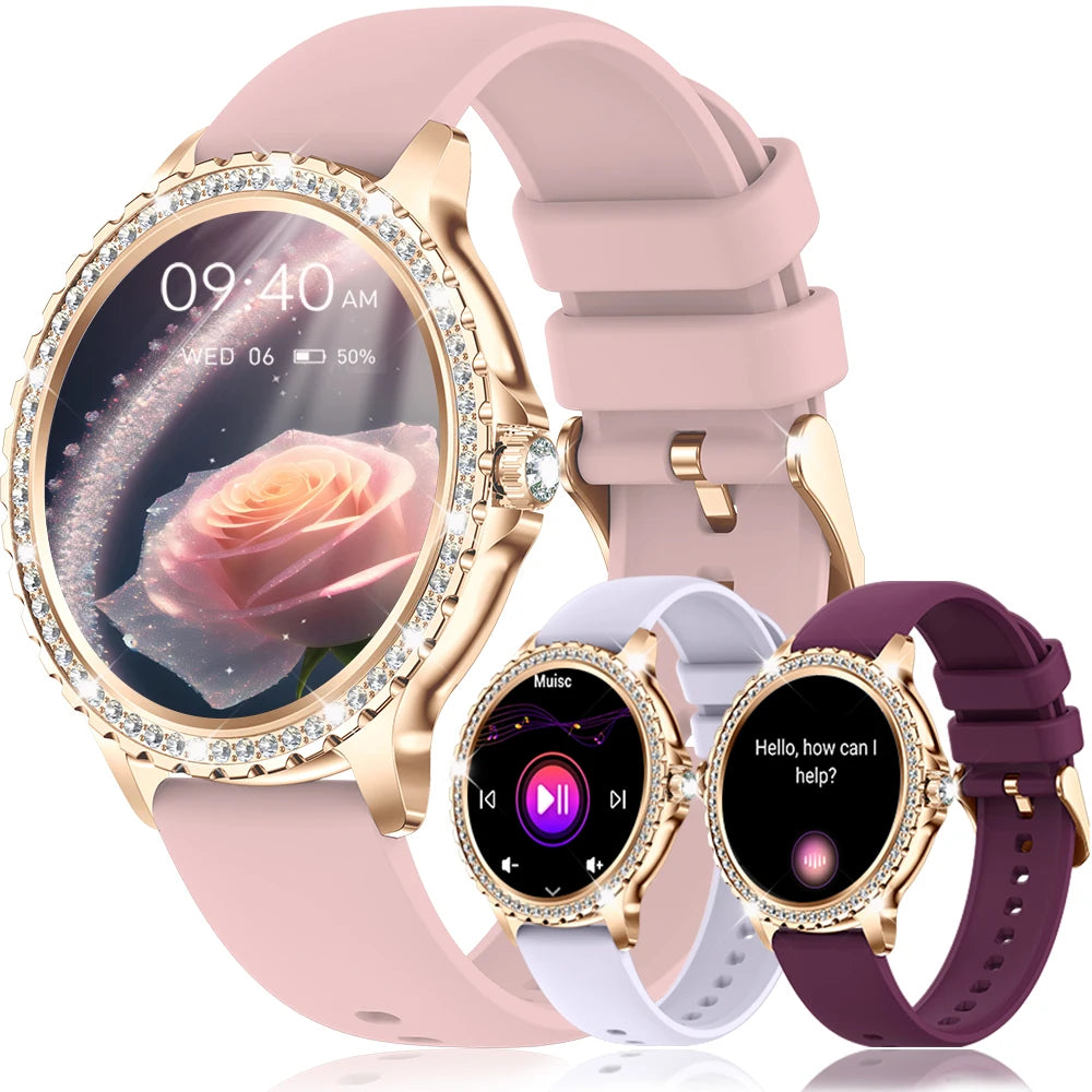 Smart Watch For women - " Touchscreen Fitness Tracker
