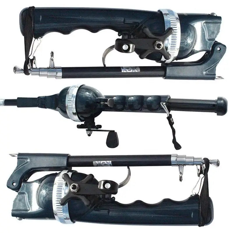 Telescopic Fishing Rod Reel Combo Foldable Compact Rod
