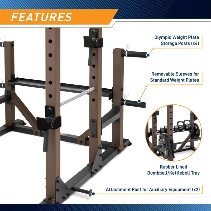 Industrial Heavy Duty Home Gym System for Bodybuilding