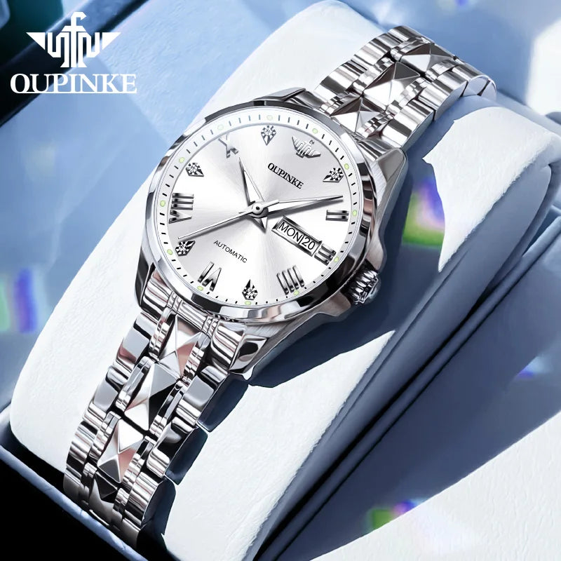 Ladies Watches Bracelet Set Box Automatic Mechanical