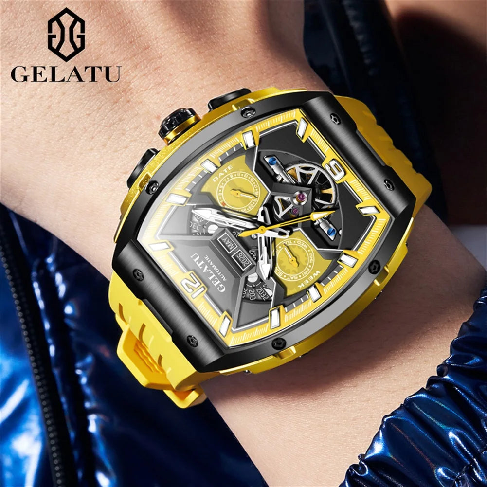 Original Man Watch Fashion Silicone Strap Waterproof Luminous