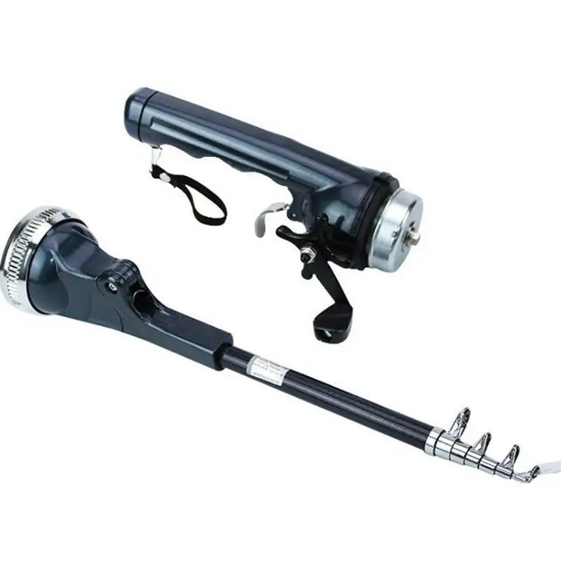 Telescopic Fishing Rod Reel Combo Foldable Compact Rod