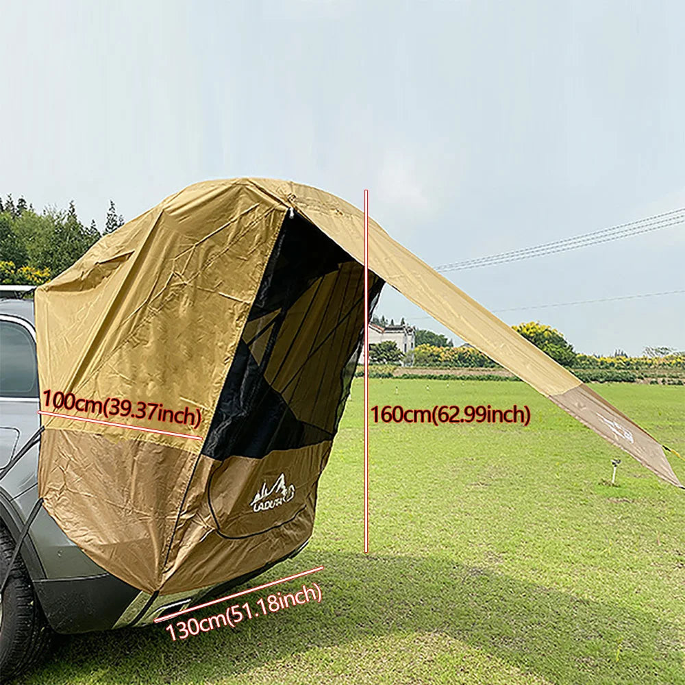 Tent for Car Trunk Tailgate Shade Awning Tent Rainproof