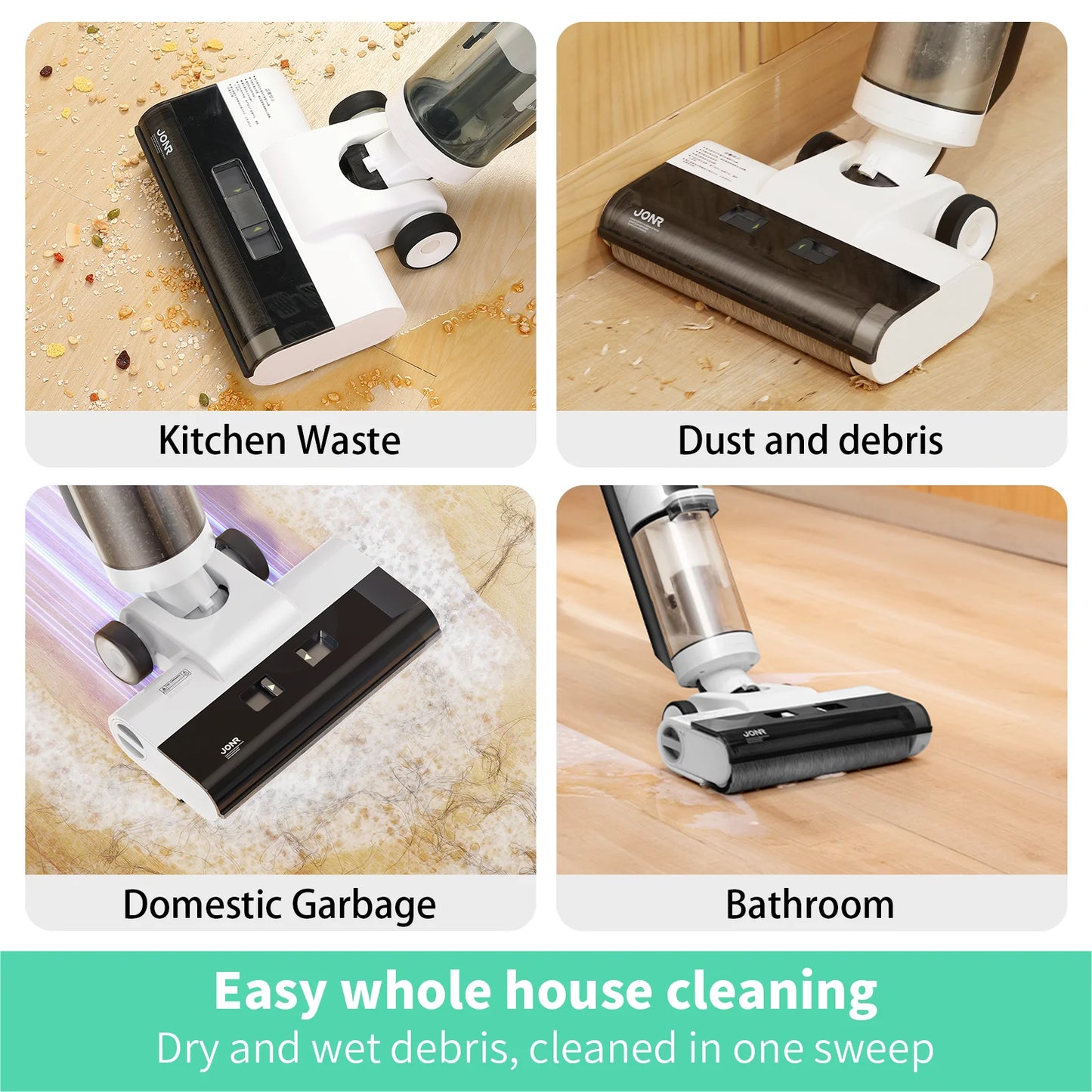 Wet Dry Smart Vacuum Washing Cleaner Wireless