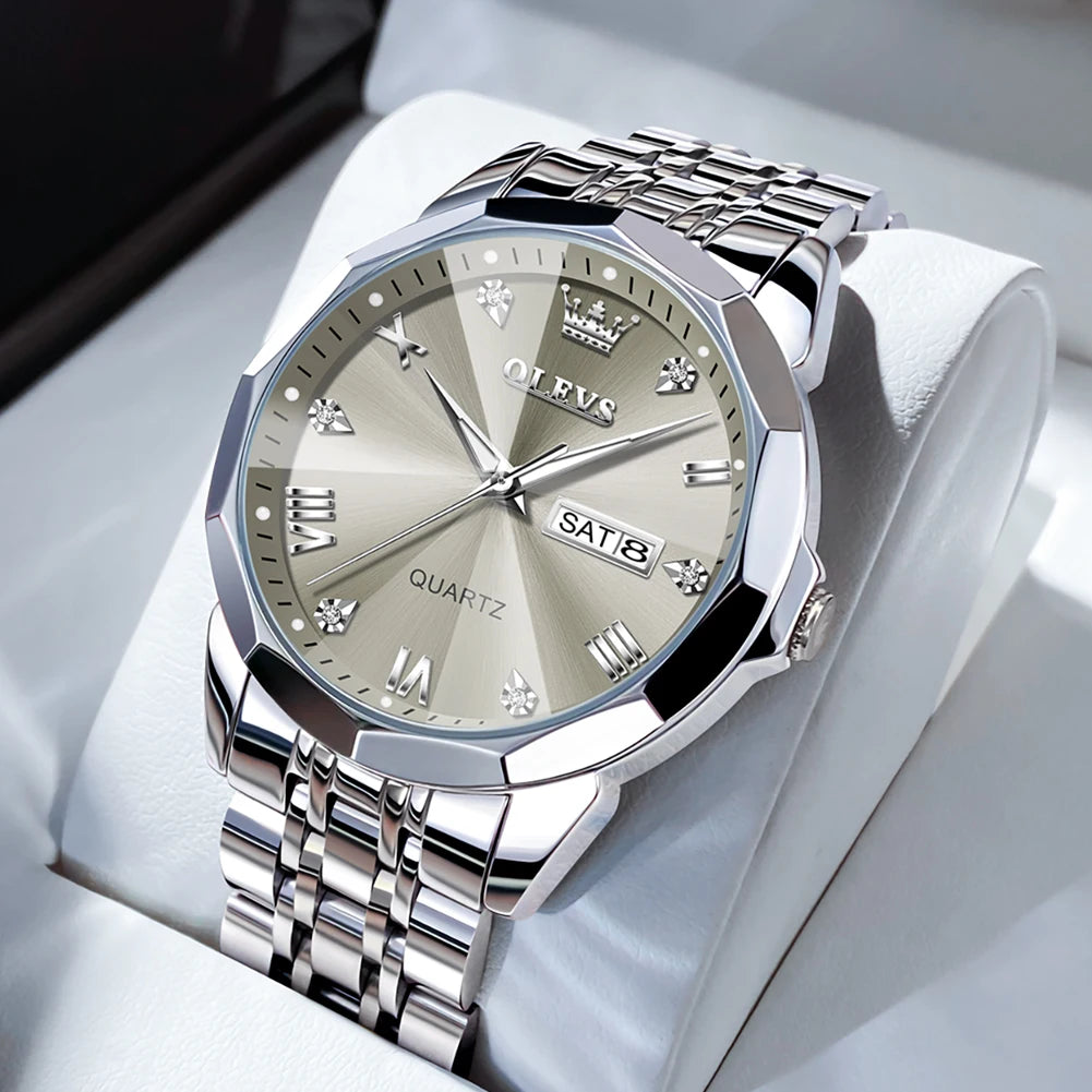 Men's Watches Causal Fashion Original Quartz Watch f