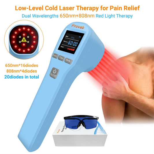 20 Diodes Pet Laser Light Therapy Feet Red Laser