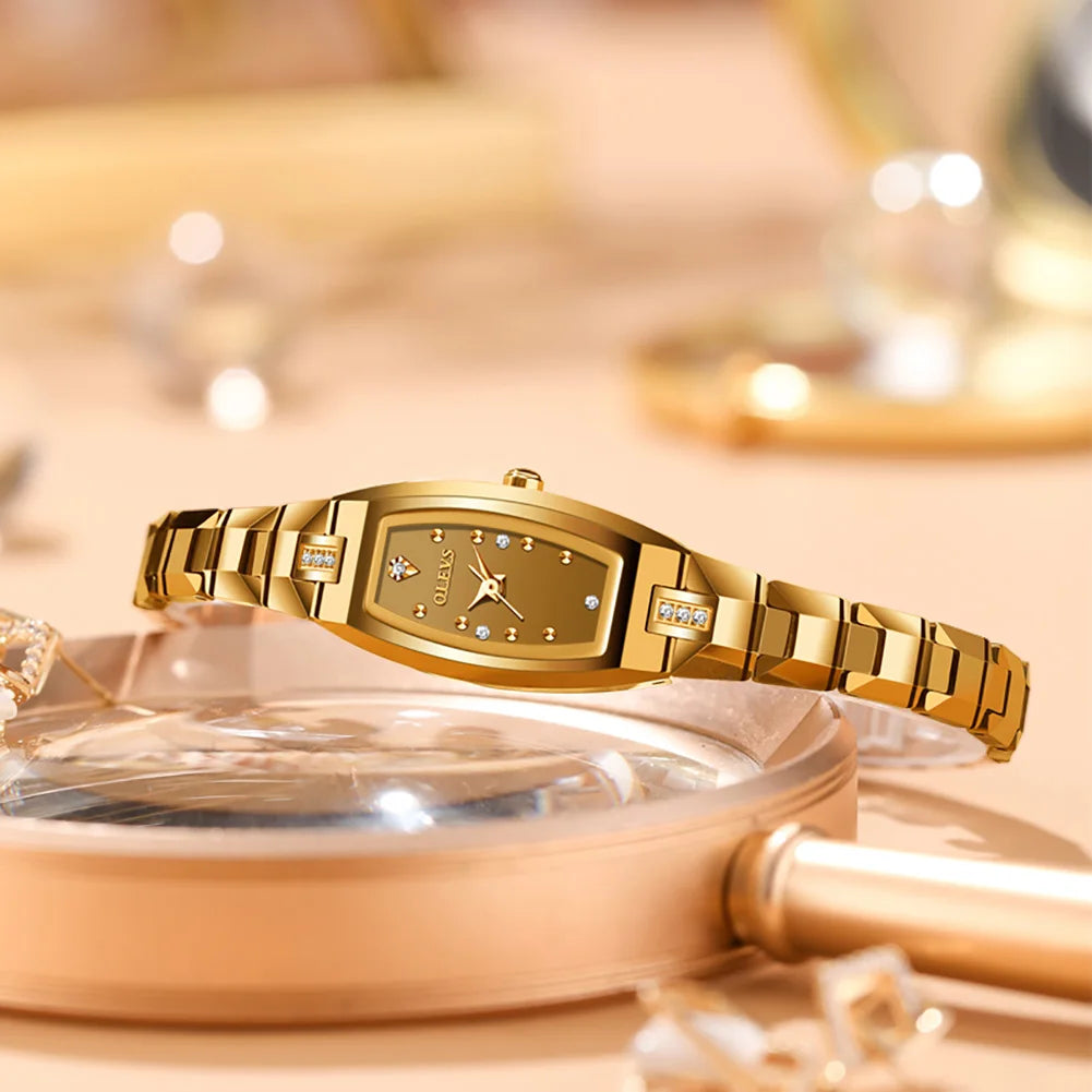 Luxury Women Watch  Waterproof Stainless Steel
