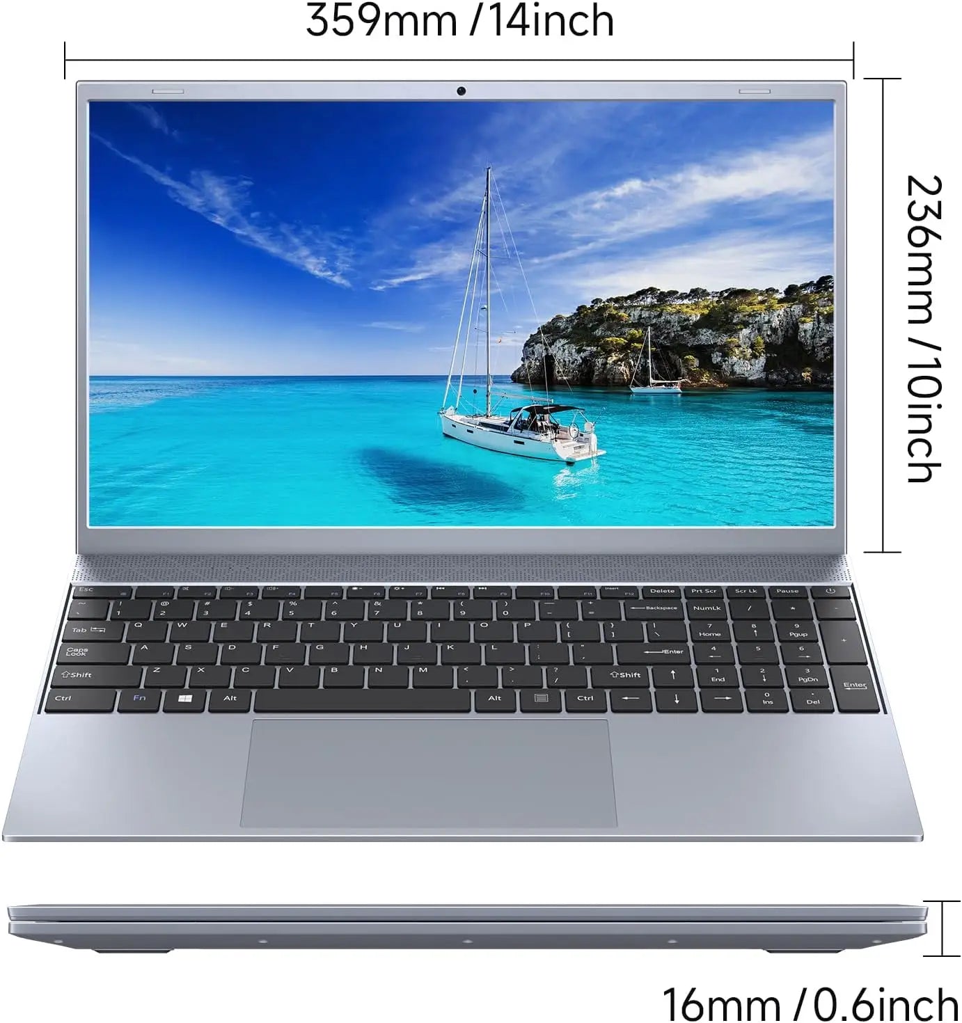 15.6 Inch Laptop Windows 11  For Students And Business