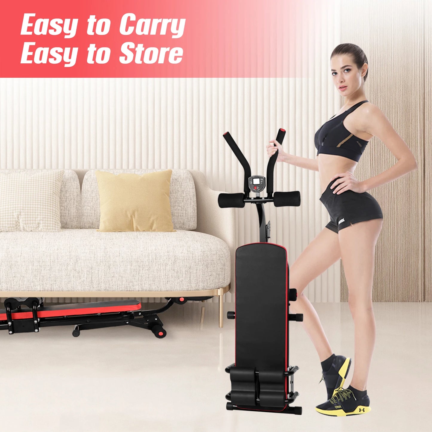 Ab Machine, Ab Workout Equipment Machine for Stomach Workout