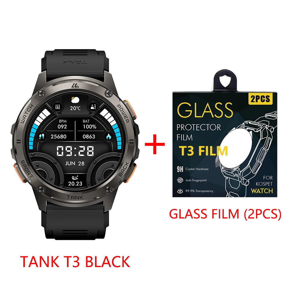 Smart Watch For Men Military Smartwatch Women Digital Fitness