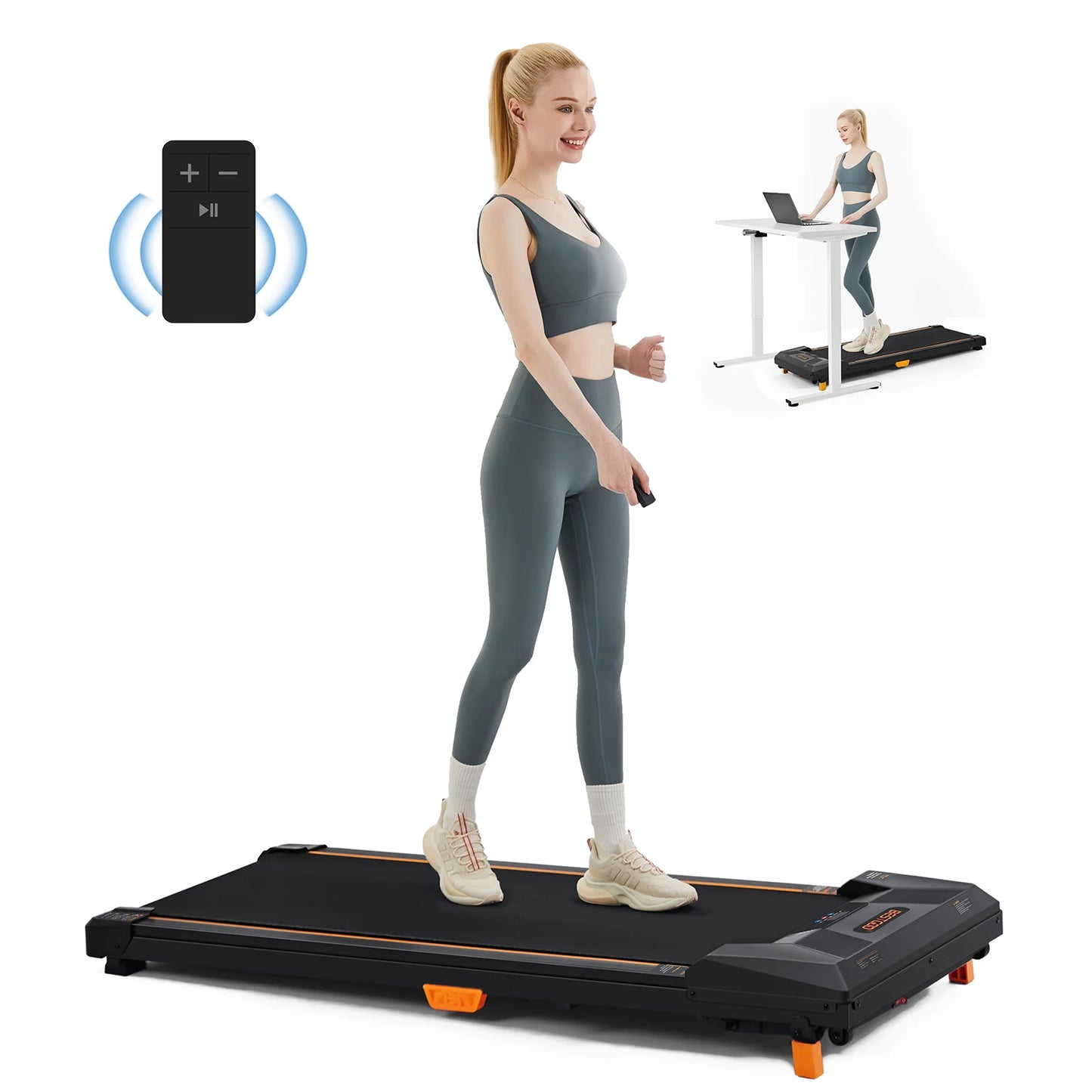 Under Desk Treadmill, Incline Walking Pad