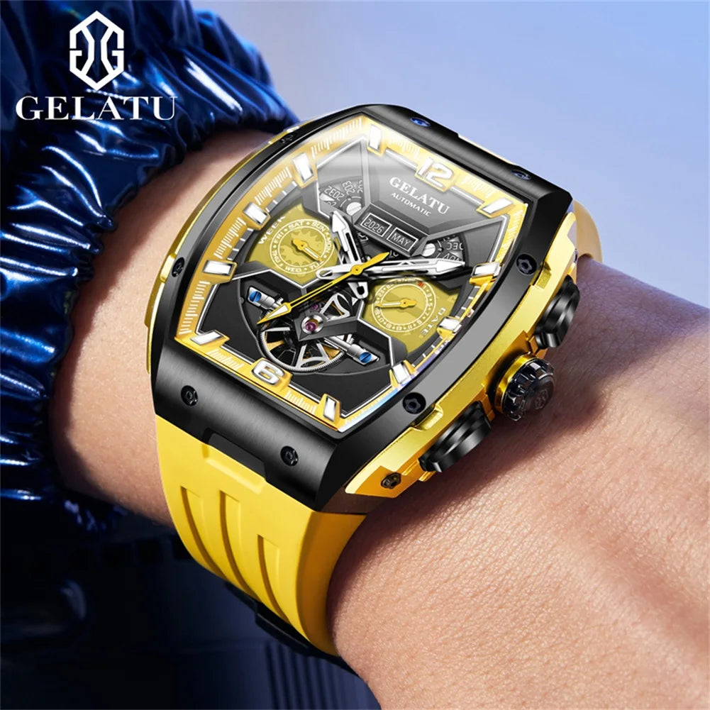 Original Man Watch Fashion Silicone Strap Waterproof Luminous