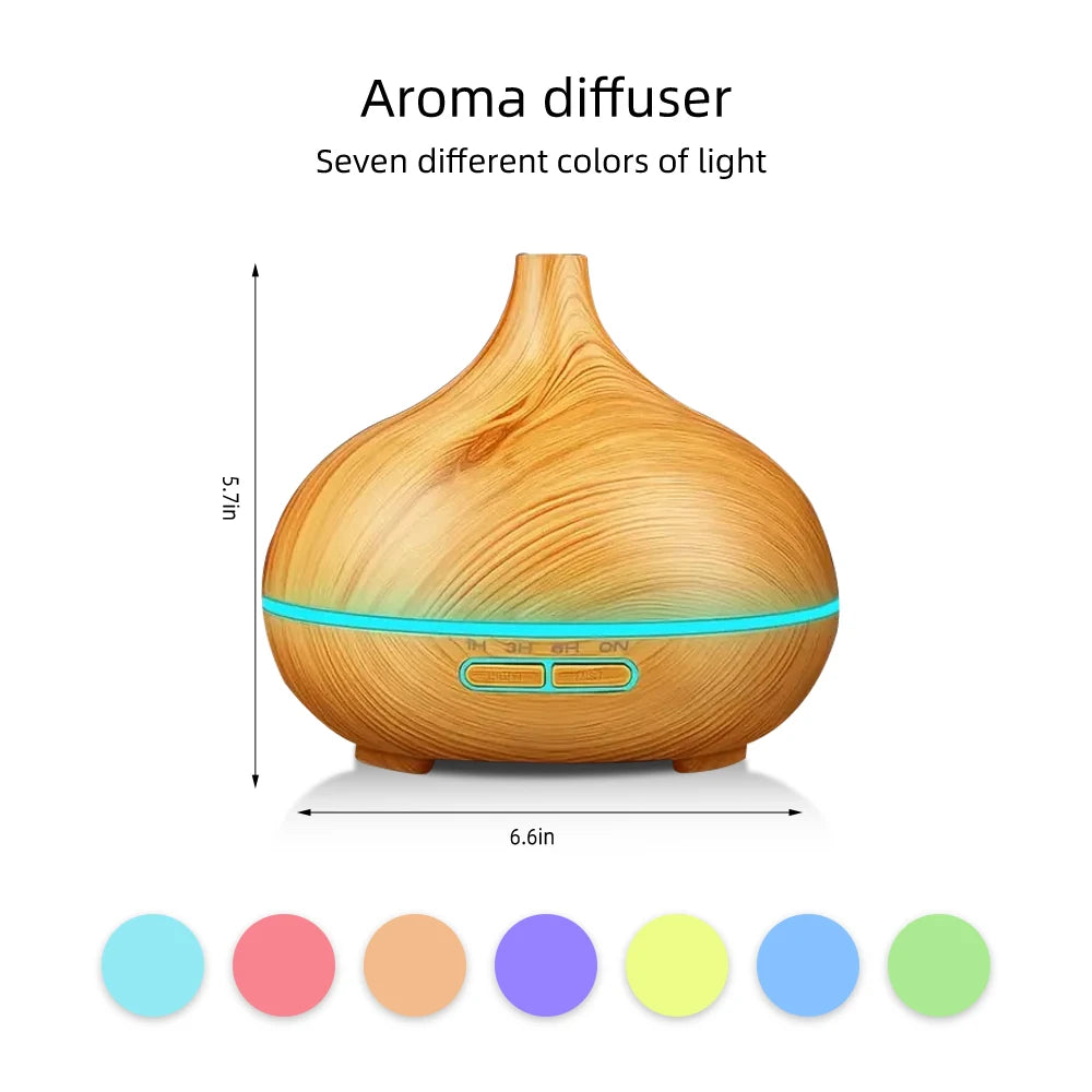 For Home 550 ml Essential Oil Diffuser with Remote Control