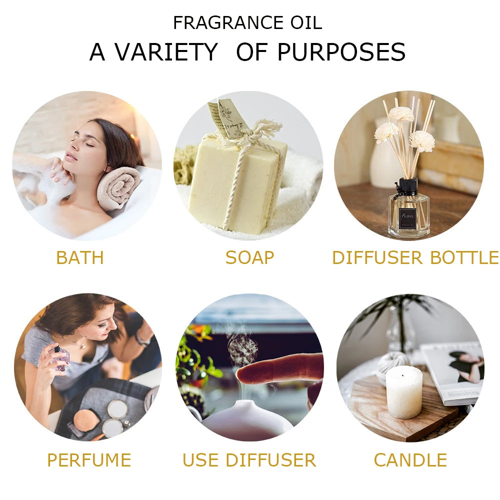 Pure Natural Essential Oils Gift Set For Humidifier Diffuser