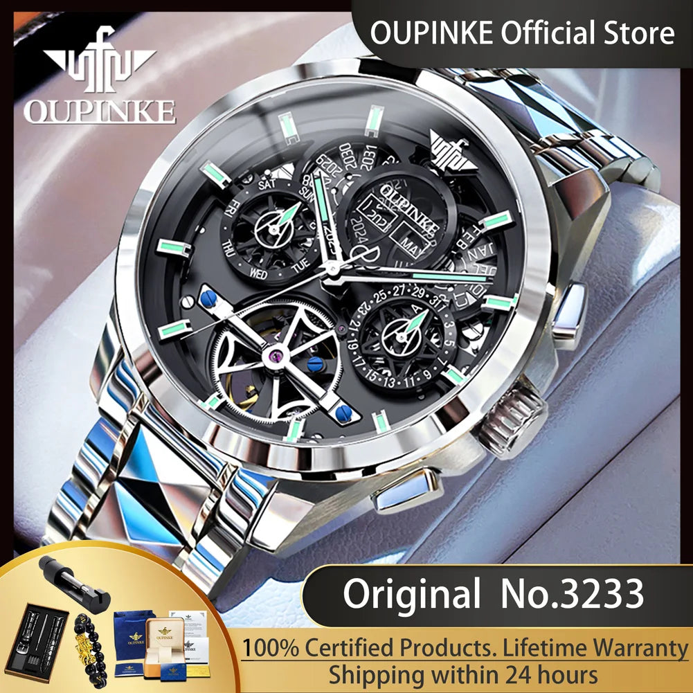 New Automatic Mechanical Watch For Men Hollow Watches