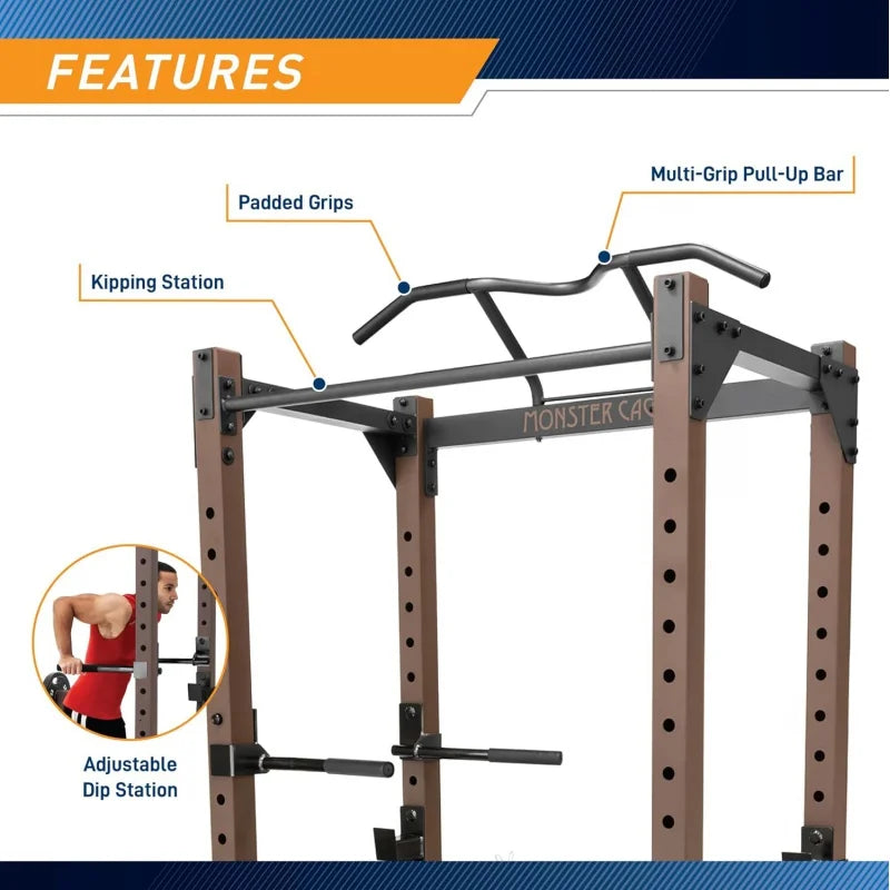 Industrial Heavy Duty Home Gym System for Bodybuilding