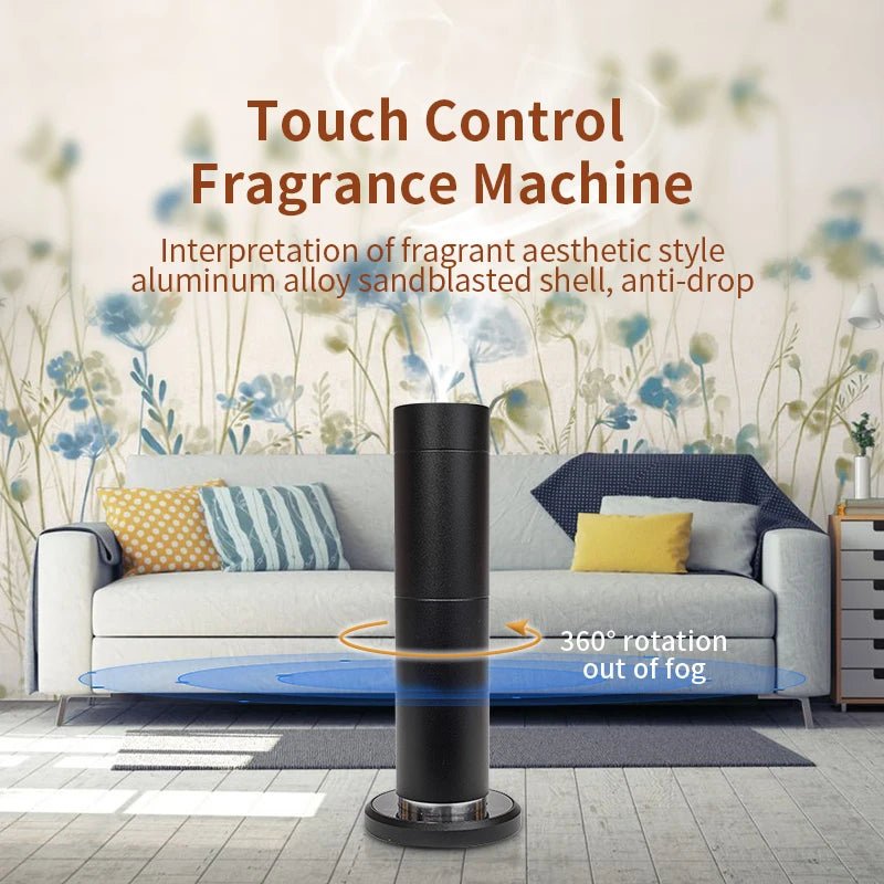 Perfume Aroma Diffuser Metal Column Air Purifier Electric Smell for Home