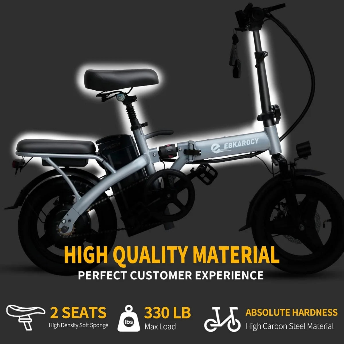 Ebikes for Adults, Max Speed, Removable Battery for