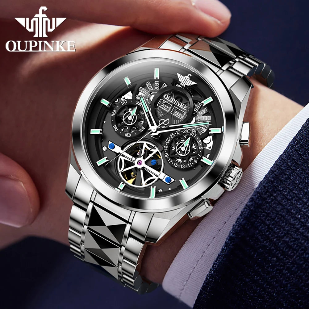 New Automatic Mechanical Watch For Men Hollow Watches