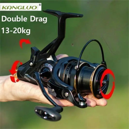 Carp Fishing Reel Spinning Reel Strong Double