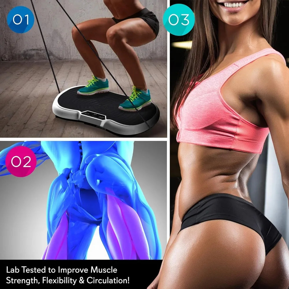 Fitness Vibration Platform Workout Machine