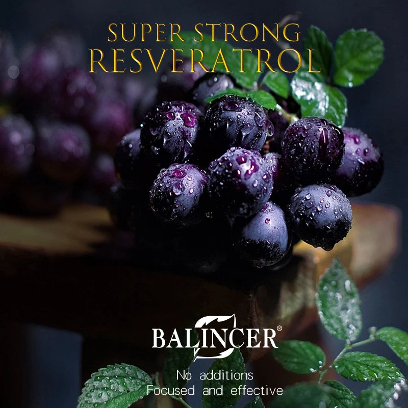 Resveratrol Capsules t Cardiovascular Health, Antioxidants