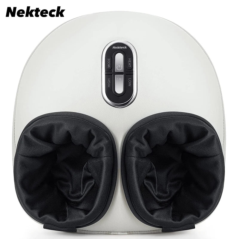 Foot Massager Air Compression Soothing Heating Deep Kneading