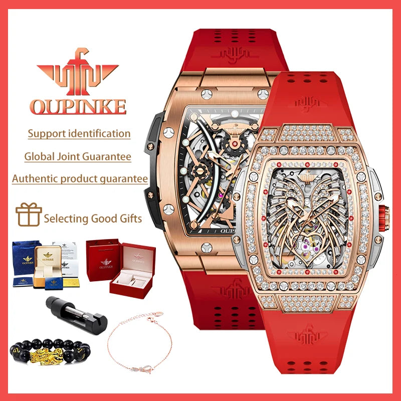 Couple Watch Fully Automatic Mechanical Sapphire Mirror
