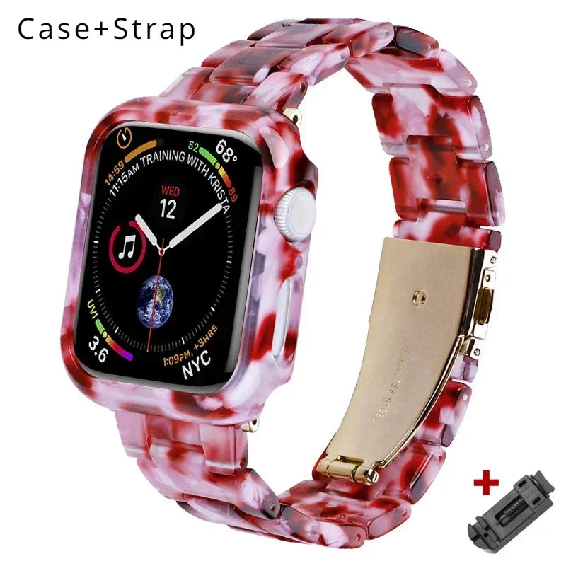 Resin Band for Apple Watch SCover Transparent