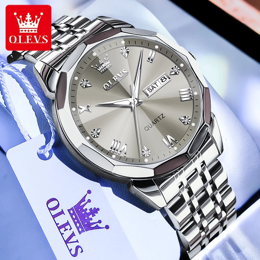 Men's Watches Causal Fashion Original Quartz Watch f