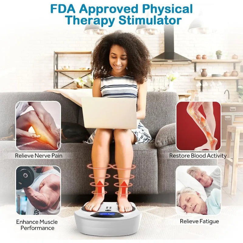 Foot Nerve Muscle Stimulator Pro, TENS & EMS Foot Massager f