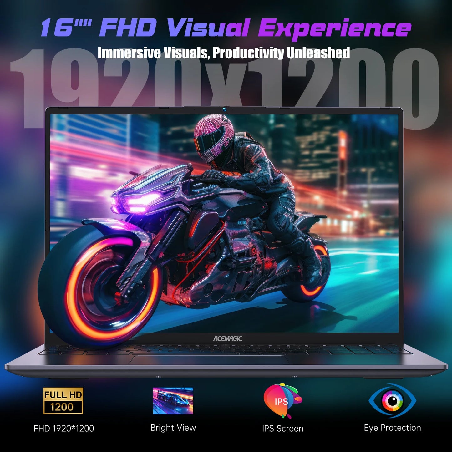 Laptop 16GB LPDDR5 Ram 512GB Rom Windows  Wifi 6 Notebook